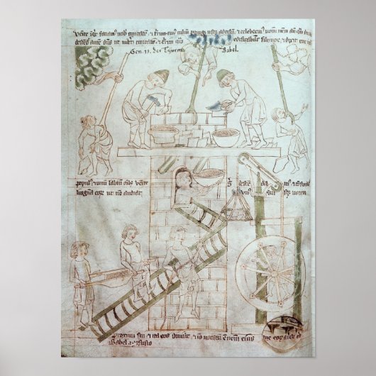 Der Bau des Turms von Babel Poster (Vorne)