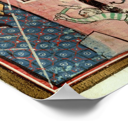 Der Bau des Turms von Babel Poster (Ecke)