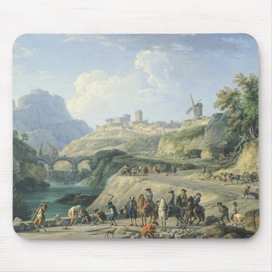 Der Bau einer Straße, 1774 Mousepad (Vorne)