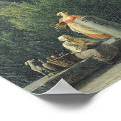 Der Bau einer Straße, 1774 Poster (Ecke)