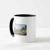 Der Bau einer Straße, 1774 Tasse (Vorderseite Links)