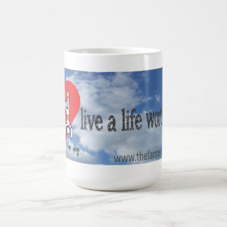 Der Bauer und der Yogi ein das Leben wert Kaffeetasse