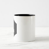 Der Bauer Zweifarbige Tasse (Mittel)