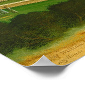 Der Bauernhof Cornell - Edward Hicks Art Poster (Ecke)