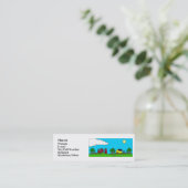 Der Bauernhof Mini Visitenkarte (Stehend Vorderseite)