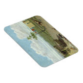 Der Bauernhof (Öl auf Leinwand) Magnet (Rechte Seite)