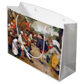 Der Bauerntanz, Pieter Bruegel Große Geschenktüte (Rückseite Schrägansicht)