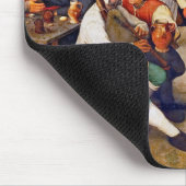 Der Bauerntanz, Pieter Bruegel Mousepad (Ecke)