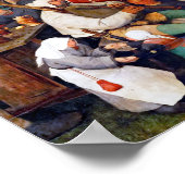 Der Bauerntanz, Pieter Bruegel Poster (Ecke)