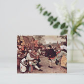 Der Bauerntanz um 0 (beste Qualität) Postkarte (Stehend Vorderseite)