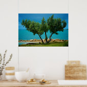 Der Baum "Alles was du brauchst ist Liebe" ! Poster (Küche)