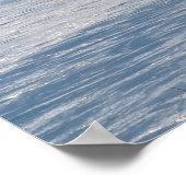 Der Baum auf der Bank Poster (Ecke)