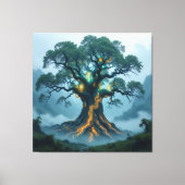  Der Baum der digitalen Weisheit   Leinwanddruck (Vorderseite)