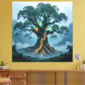  Der Baum der digitalen Weisheit   Leinwanddruck (Insitu (Wohnzimmer))