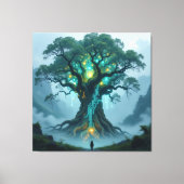  Der Baum der digitalen Weisheit   Leinwanddruck (Vorderseite)