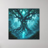  Der Baum der digitalen Weisheit   Leinwanddruck (Vorderseite)