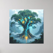  Der Baum der digitalen Weisheit   Leinwanddruck (Vorderseite)