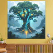  Der Baum der digitalen Weisheit   Leinwanddruck (Insitu (Wohnzimmer))