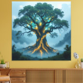  Der Baum der digitalen Weisheit   Leinwanddruck (Insitu (Wohnzimmer))