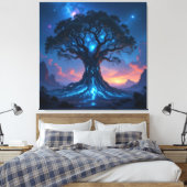 Der Baum der digitalen Weisheit   Leinwanddruck (Insitu (Schlafzimmer))