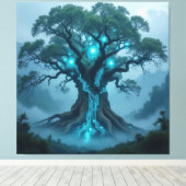 Der Baum der digitalen Weisheit Leinwanddruck