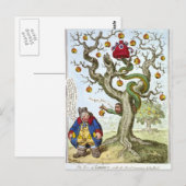 Der Baum der Freiheit Postkarte (Vorne/Hinten)