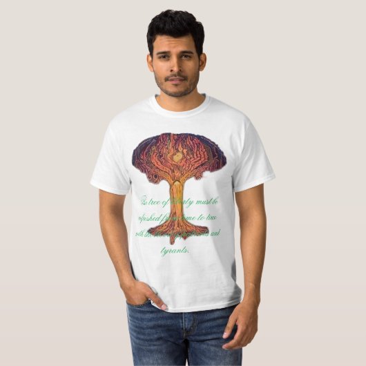 Der Baum der Freiheit T-Shirt (Vorne ganz)