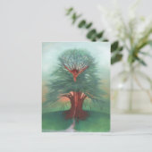 Der Baum der Heilung Postkarte (Stehend Vorderseite)