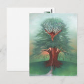 Der Baum der Heilung Postkarte (Vorne/Hinten)