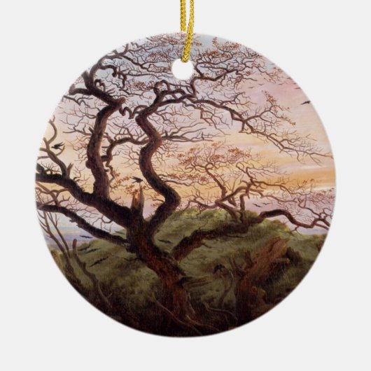 Der Baum der Krähen, 1822 Keramikornament (Vorne)