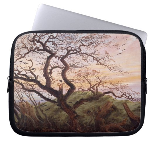 Der Baum der Krähen, 1822 Laptopschutzhülle (Vorderseite)