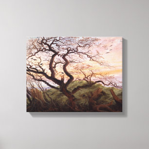 Der Baum der Krähen, 1822 Leinwanddruck