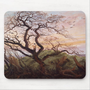 Der Baum der Krähen, 1822 Mousepad