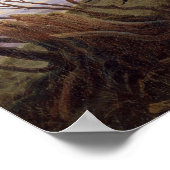 Der Baum der Krähen, 1822 Poster (Ecke)