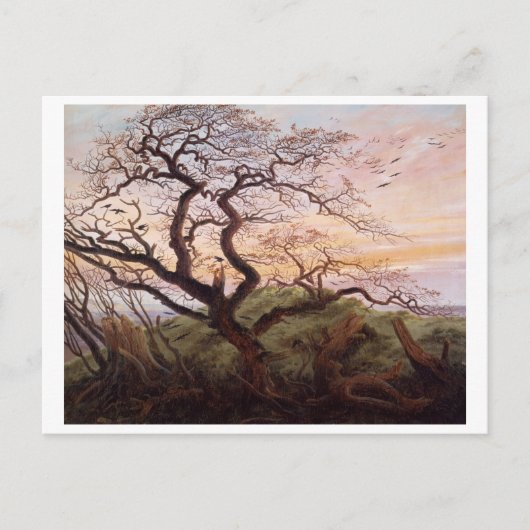 Der Baum der Krähen, 1822 Postkarte (Vorderseite)