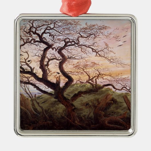 Der Baum der Krähen, 1822 Silbernes Ornament (Vorne)