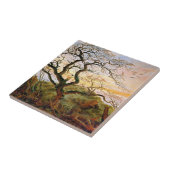 Der Baum der Krähen von Caspar David Friedrich Fliese (Seite)