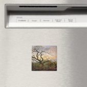 Der Baum der Krähen (von Caspar David Friedrich) Magnet (In Situ (Geschirrspüler))