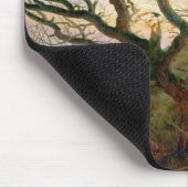 Der Baum der Krähen (von Caspar David Friedrich) Mousepad (Ecke)