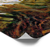 Der Baum der Krähen von Caspar David Friedrich Poster (Ecke)