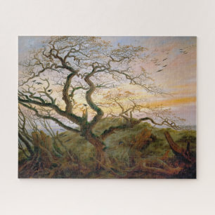 Der Baum der Krähen (von Caspar David Friedrich) Puzzle