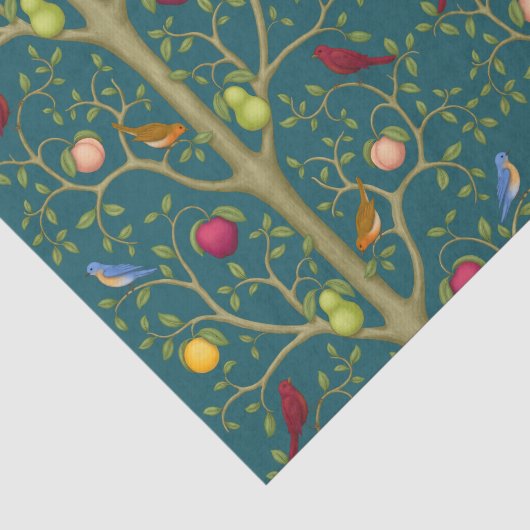 Der Baum der lebenden Schätze Seidenpapier (Ausschnitt)