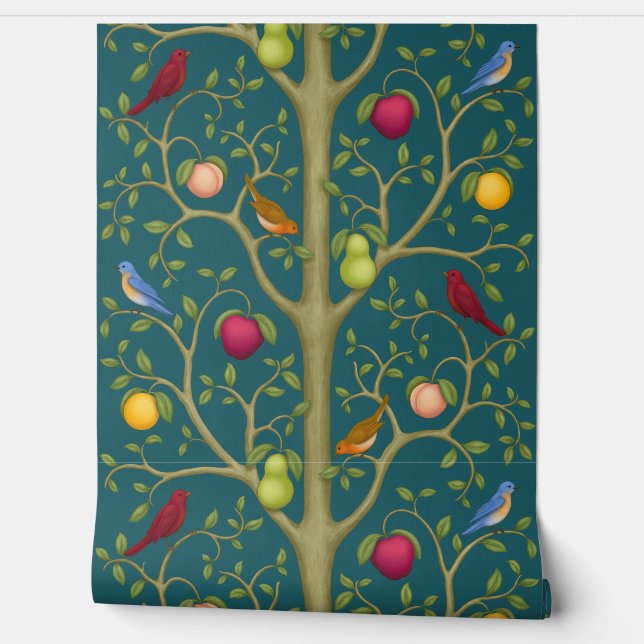 Der Baum der lebenden Schätze Tapete (Abrollen)