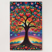 Der Baum der Liebe Puzzle (Vertikal)