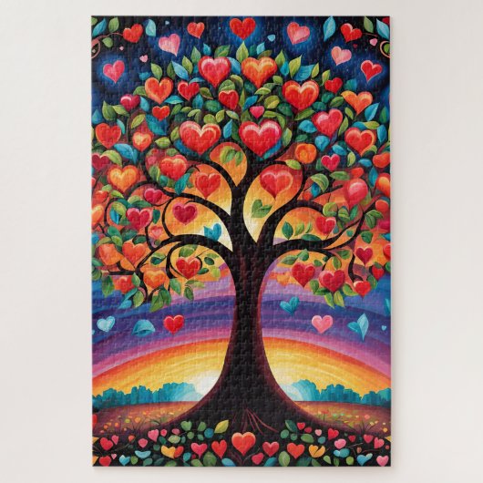 Der Baum der Liebe Puzzle (Vertikal)