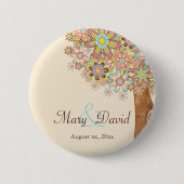 Der Baum der Liebe Save the Date Button (Vorderseite)