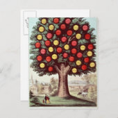 Der Baum der Temperance, 1872 Postkarte (Vorne/Hinten)