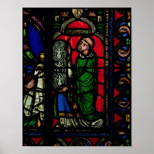 Der Baum des Jesse-Fensters Poster (Vorne)