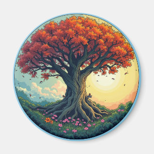 Der Baum des Kühlschrank Magneten Magnet