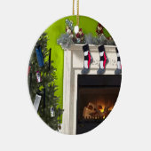 Der Baum des Läufers Keramikornament (Rechts)
